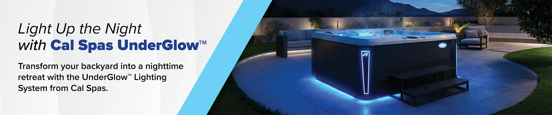 Calspas hot tub being used in a family setting - Worcester